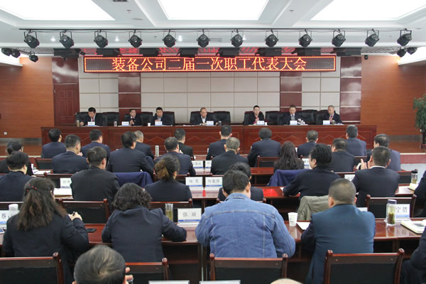 打造百億級工業(yè)企業(yè)——甘肅建投裝備公司召開(kāi)二屆一次職工代表大會(huì )