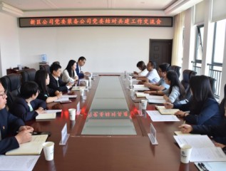 結對共建 合作共贏(yíng) ——甘肅建投新區公司黨委與甘肅建投裝備公司黨委開(kāi)展結對共建工作交流